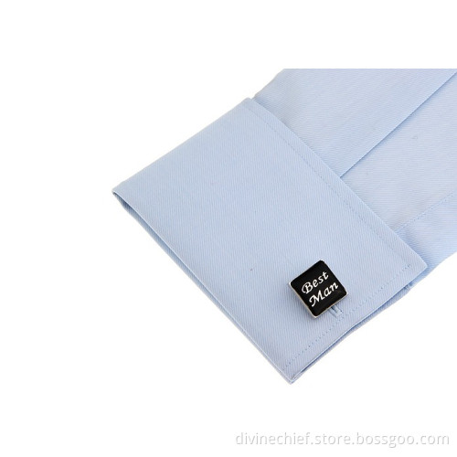 Luxury Men Cufflinks Custom Logo Bulk Copper/Brass Cufflinks